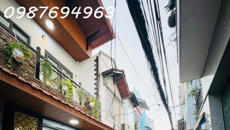 QUẬN 8, BÔNG SAO - NHÀ ĐẸP Ở LIỀN, DÒNG TIỀN 10TR/TH - 3 TẦNG, 3.6x15M A4, 4PN - CHỈ NHỈNH 5T (TL) - HẺM 1 TRỤC THÔNG TỨ TUNG